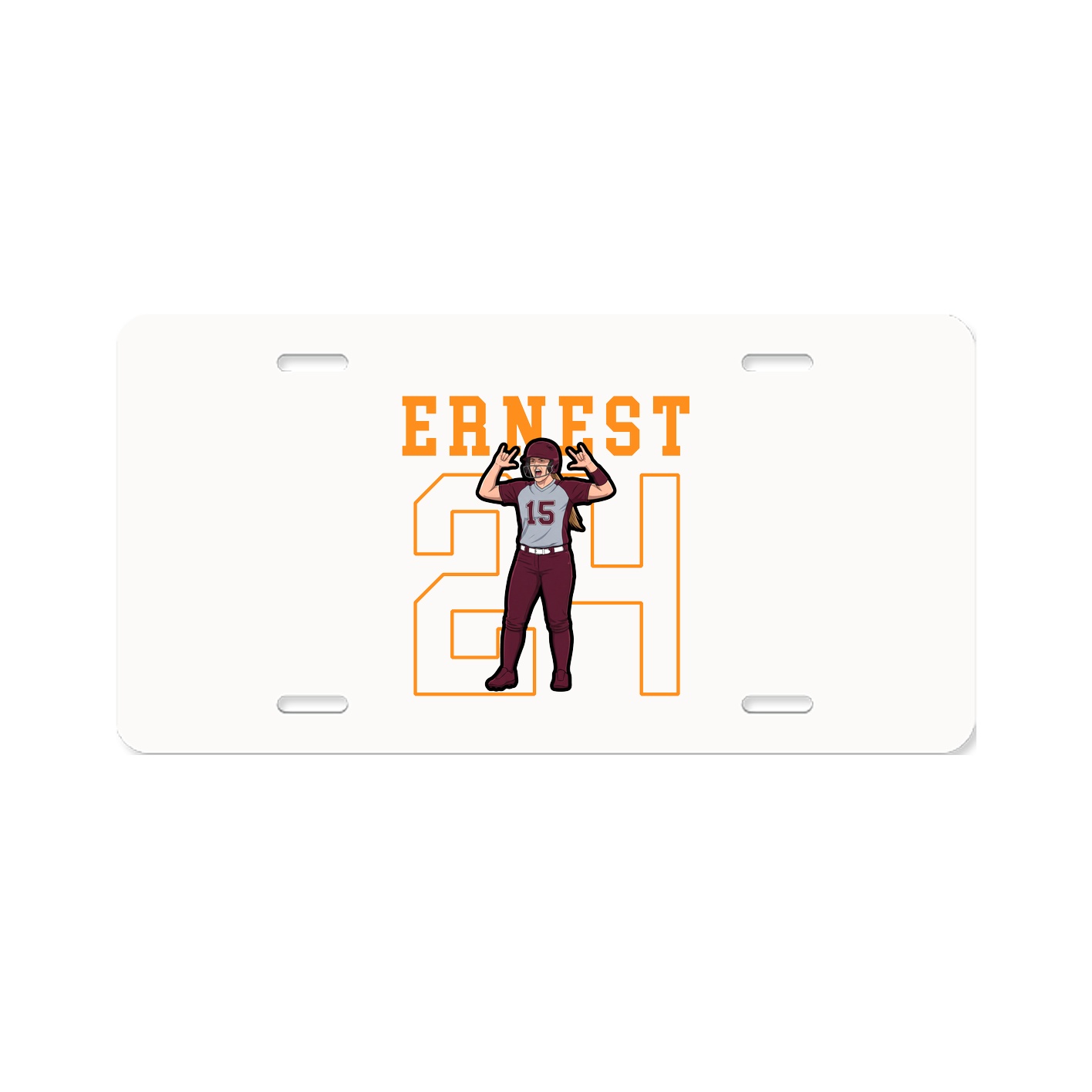 License Plate — Shirsey in Classic