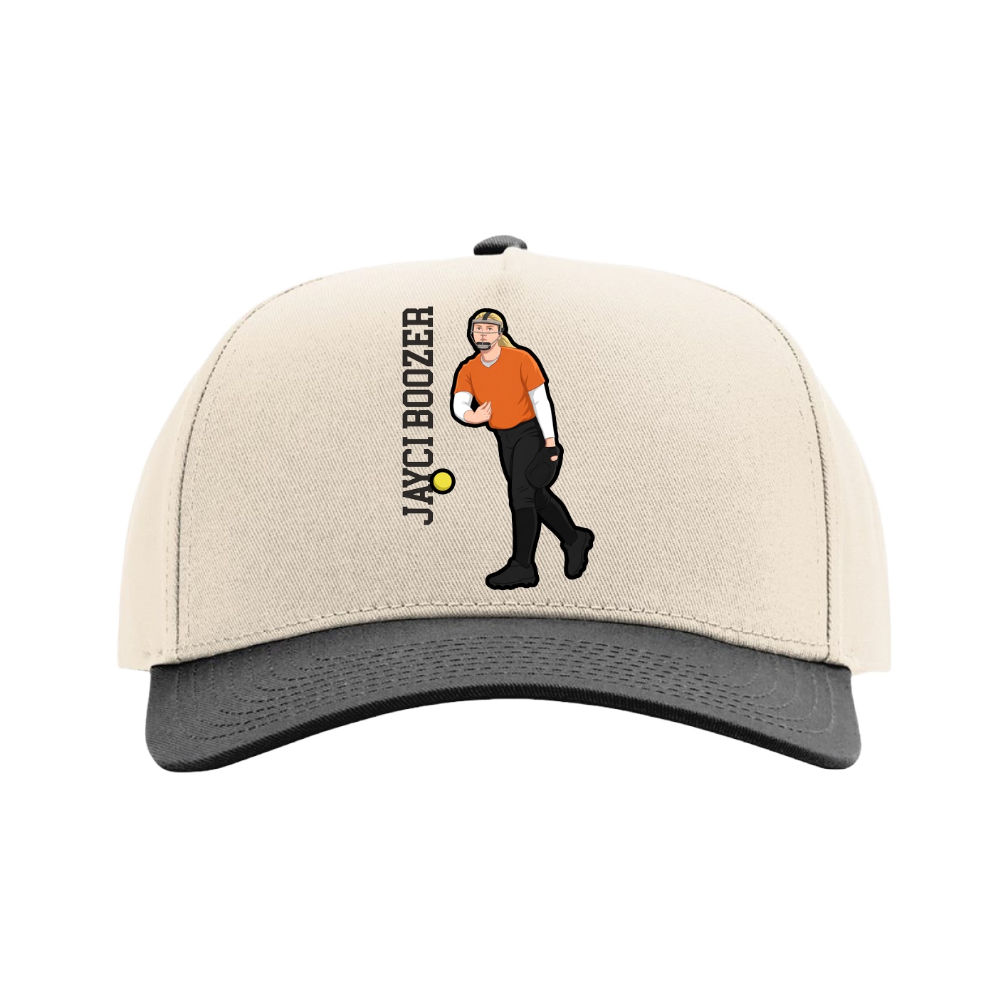 Full Fabric Five-Panel Champ Cap