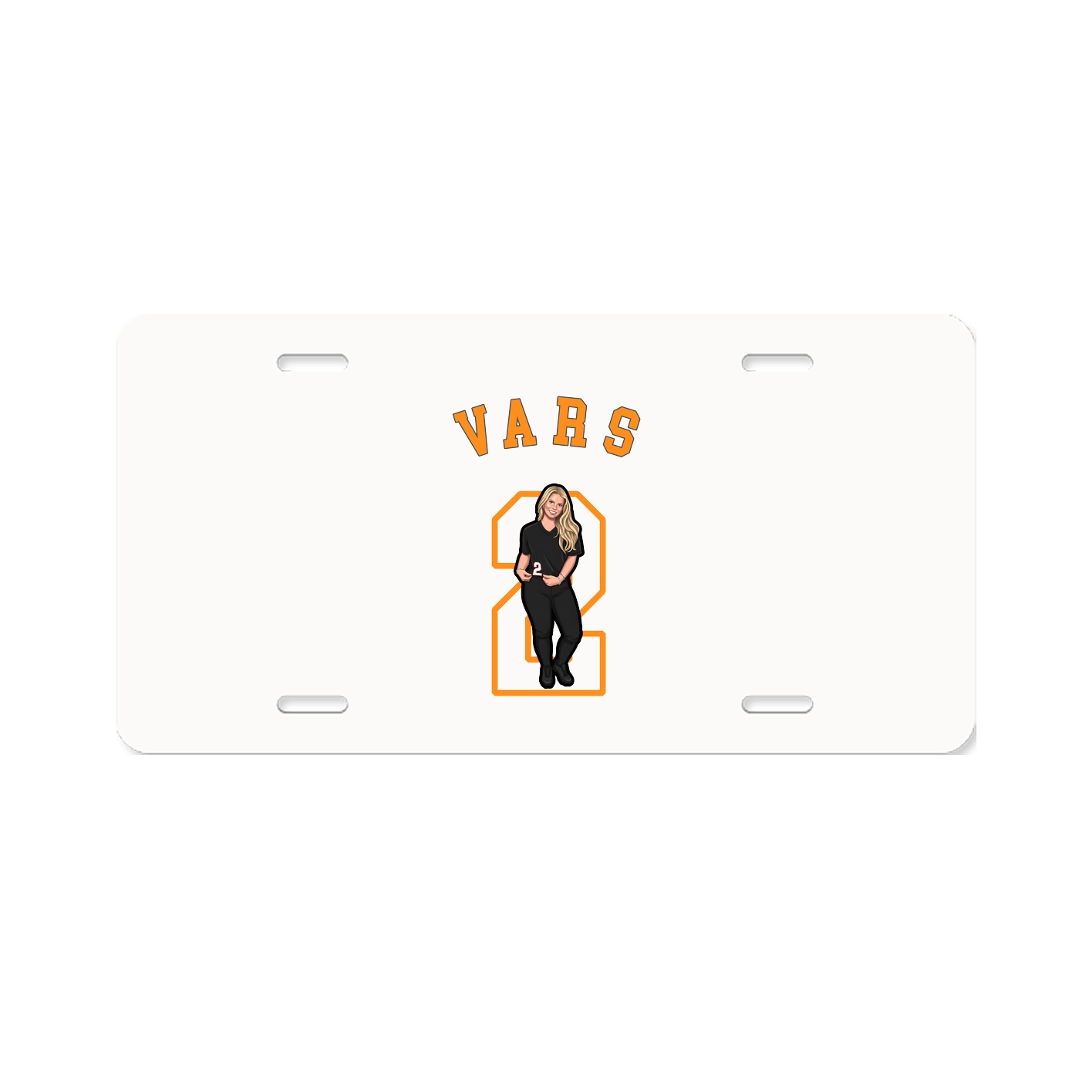 License Plate — Shirsey Arch in Classic