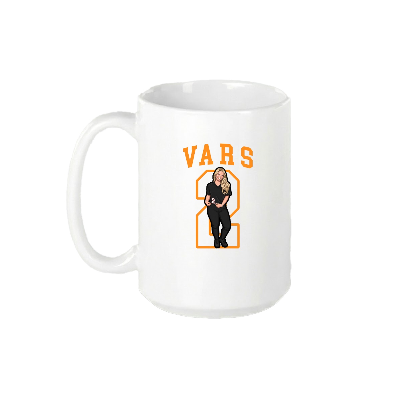 15oz Coffee Mug — Shirsey in White