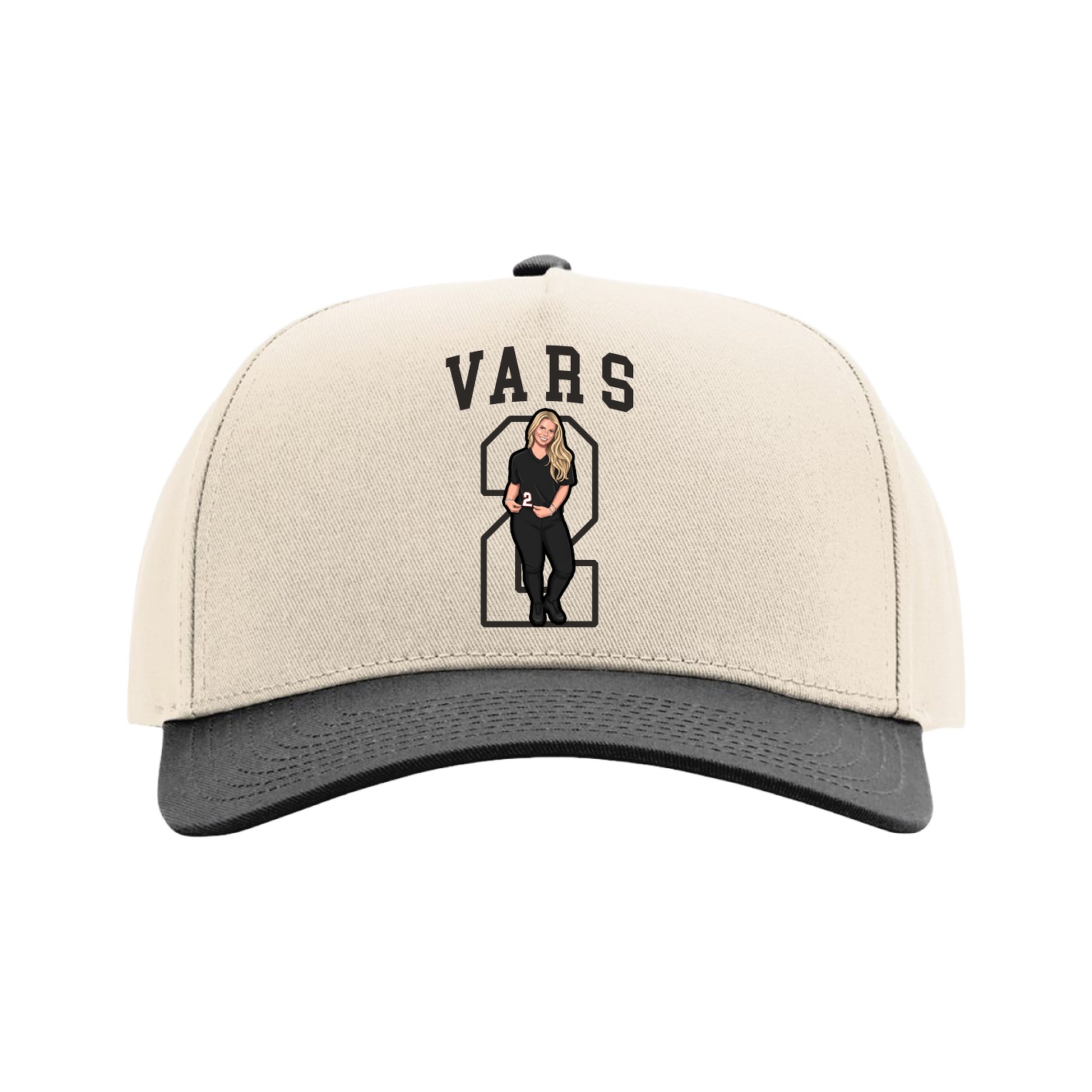 Full Fabric Five-Panel Champ Cap