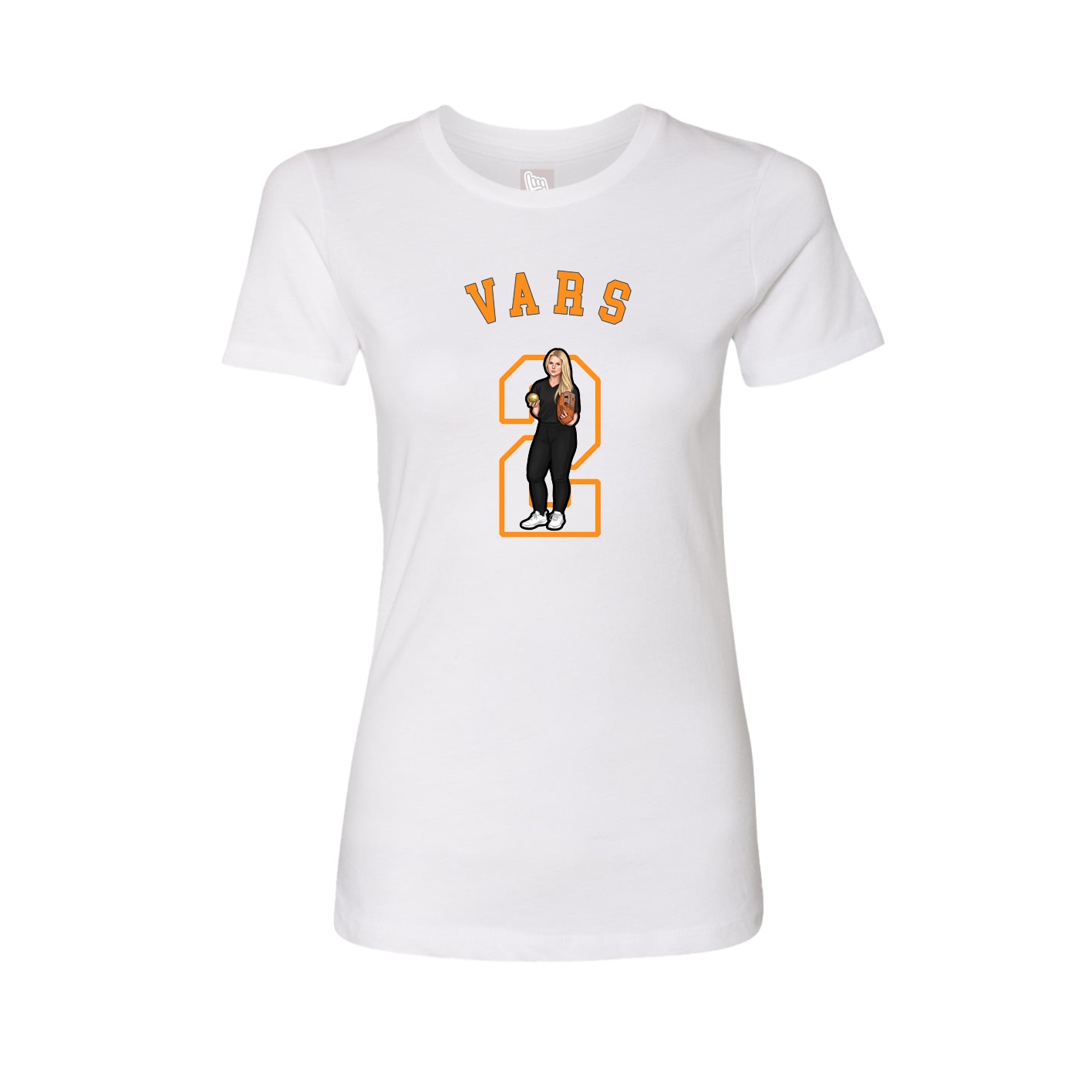 Womens Tee — Shirsey Arch in White