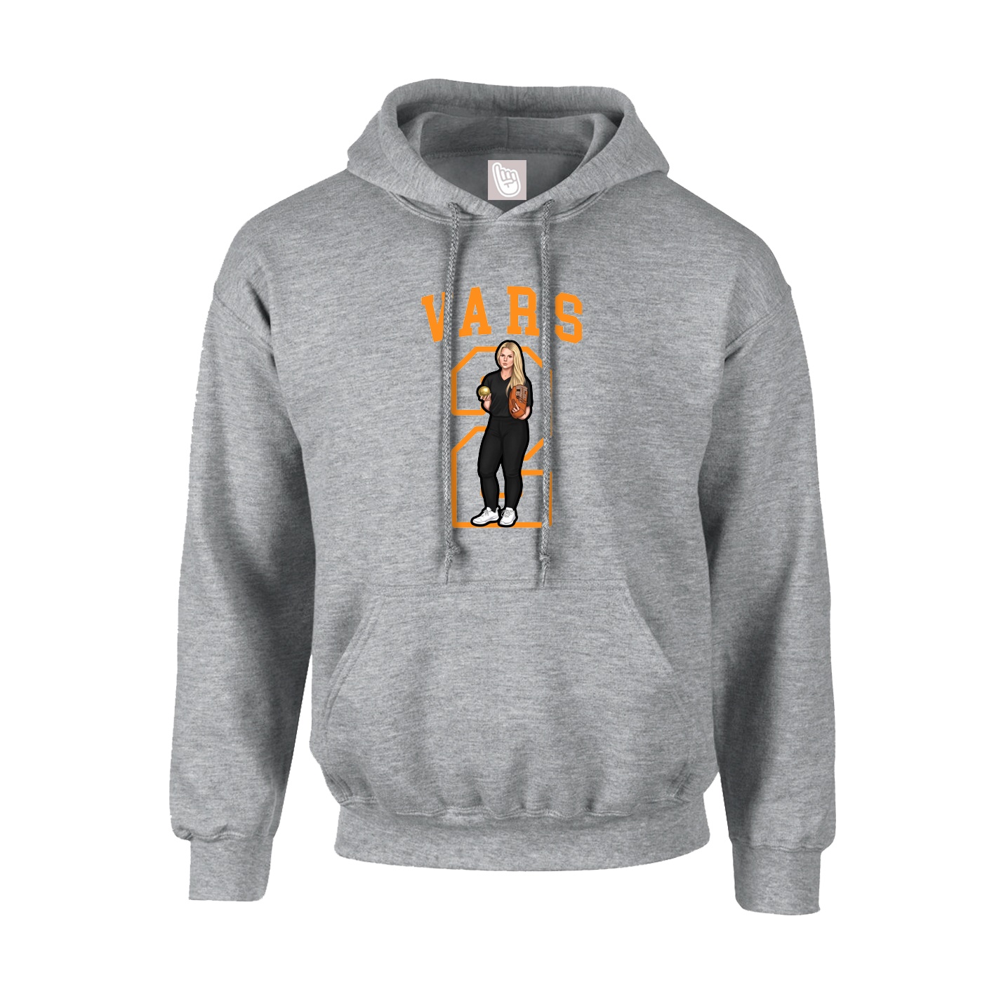 Hoodie — Shirsey in Grey