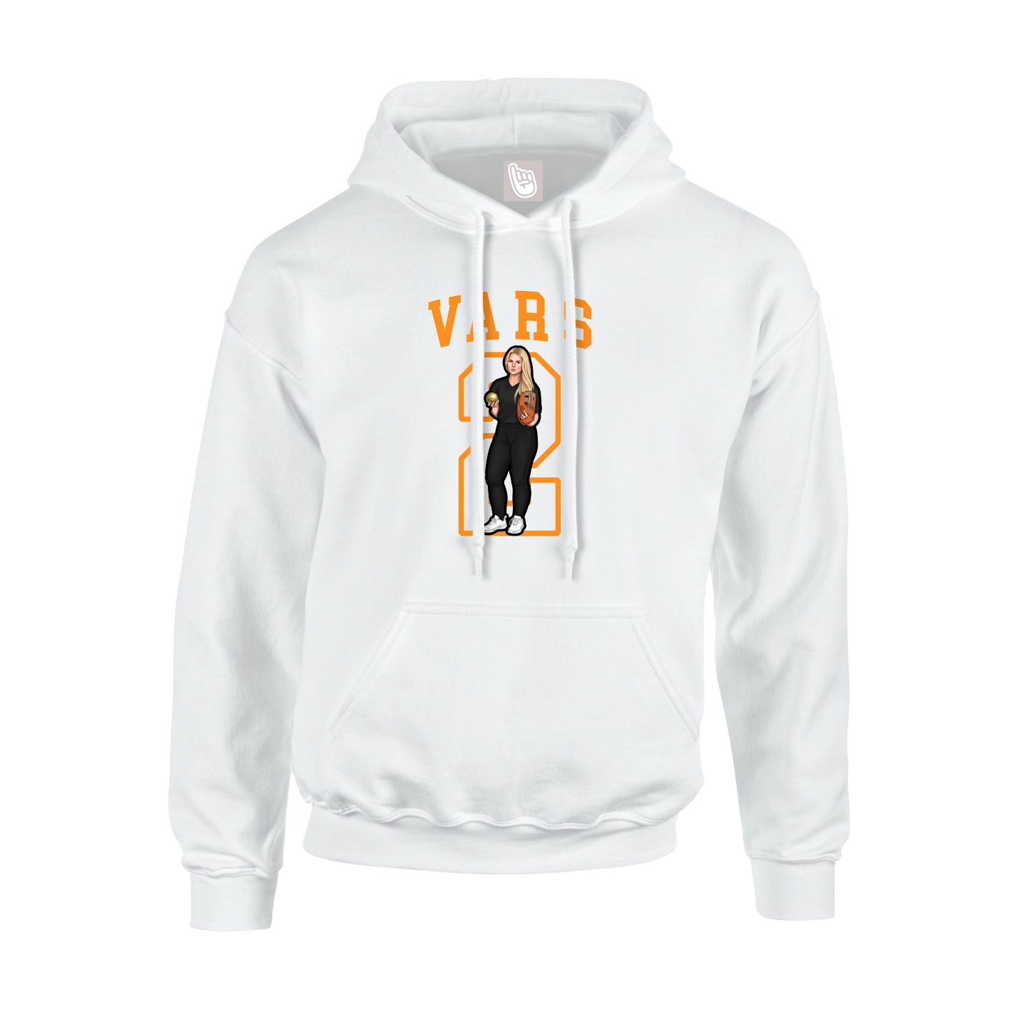 Youth Hoodie — Shirsey in White