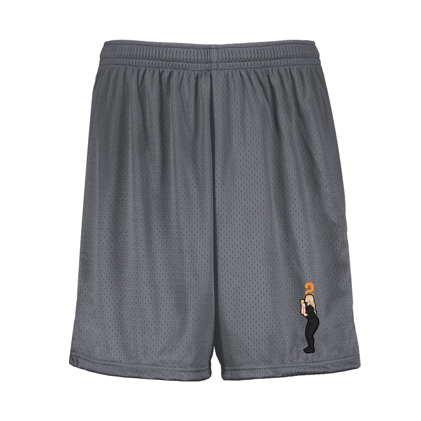 Shorts — Number Top in Grey