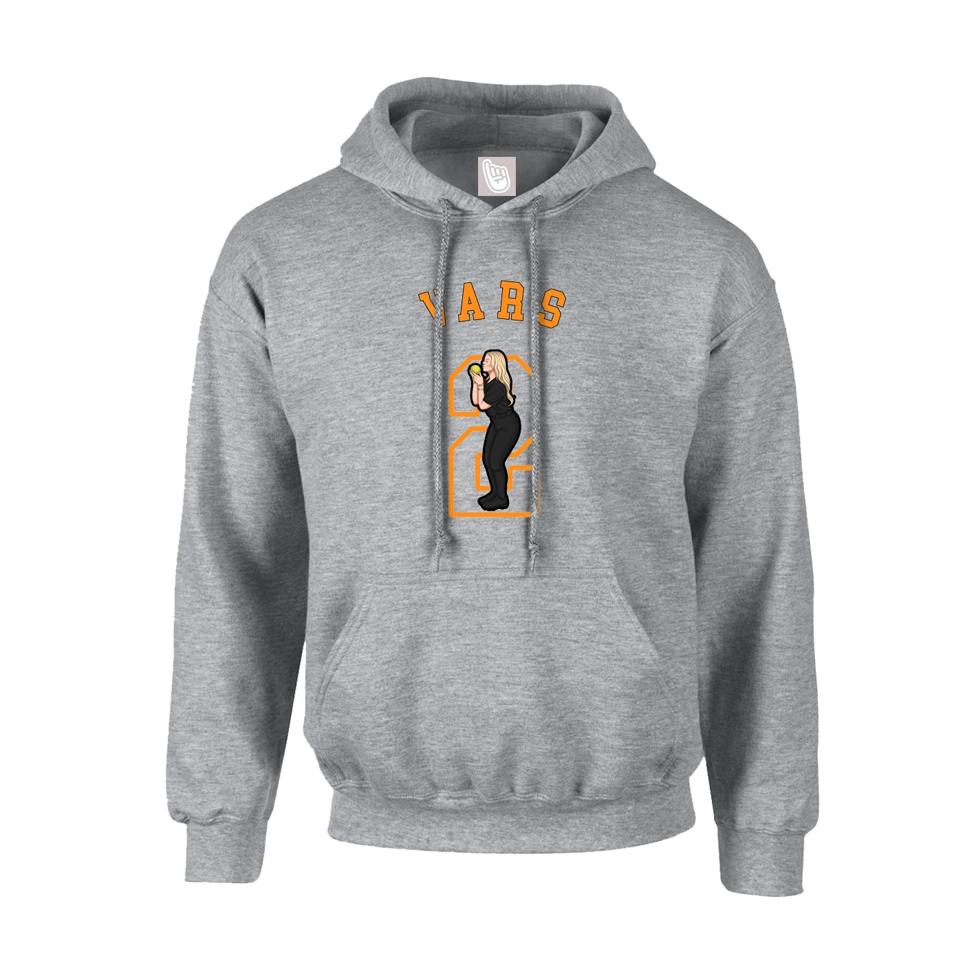 Hoodie — Shirsey Arch in Grey