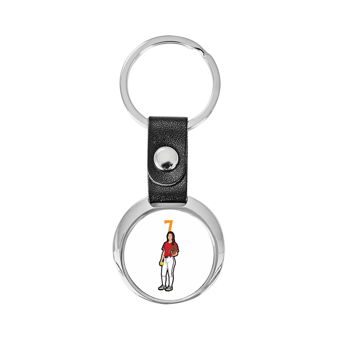 Key Chain — Number Top in Classic