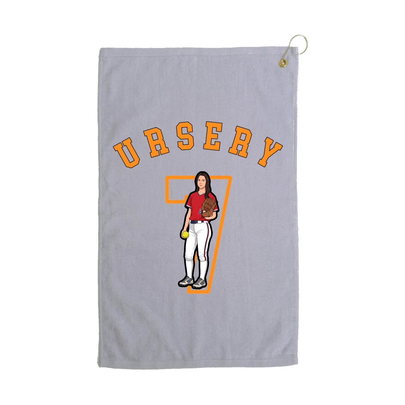 Golf Towel — Shirsey Arch in Grey