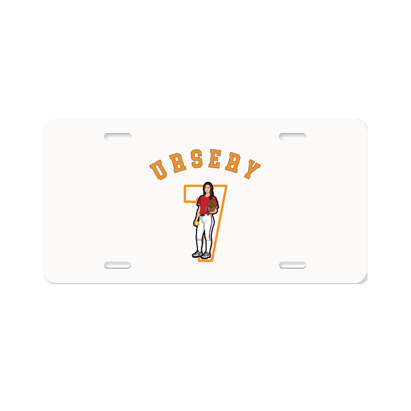 License Plate — Shirsey Arch in Classic