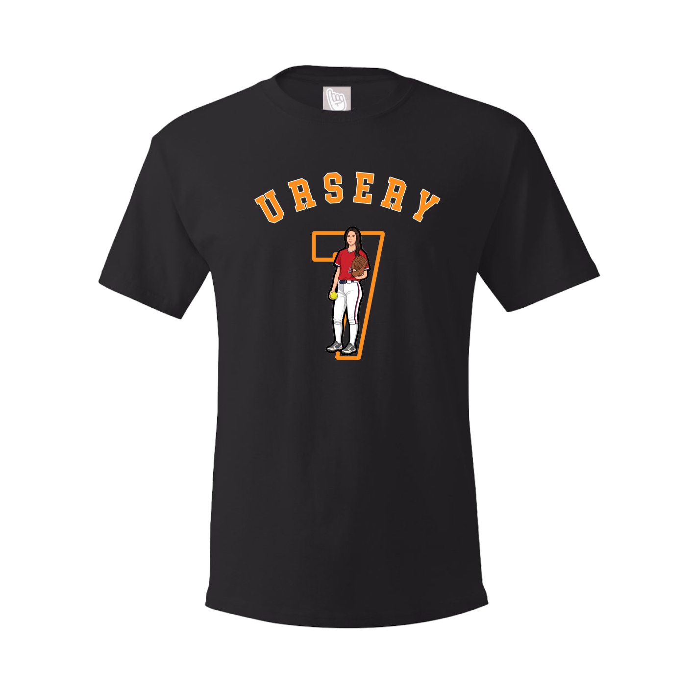 Youth Tee — Shirsey Arch in Black