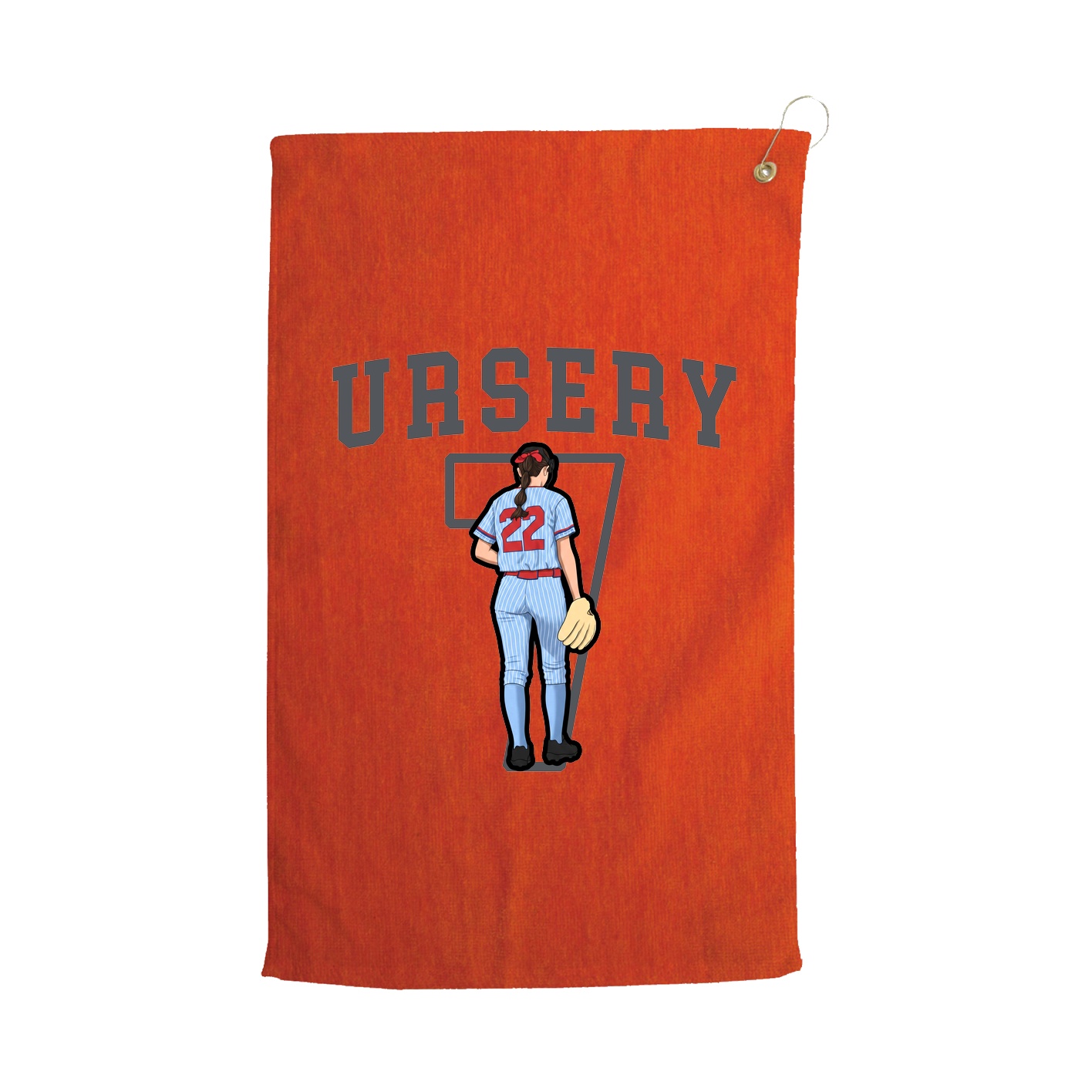 Golf Towel — Shirsey in Orange