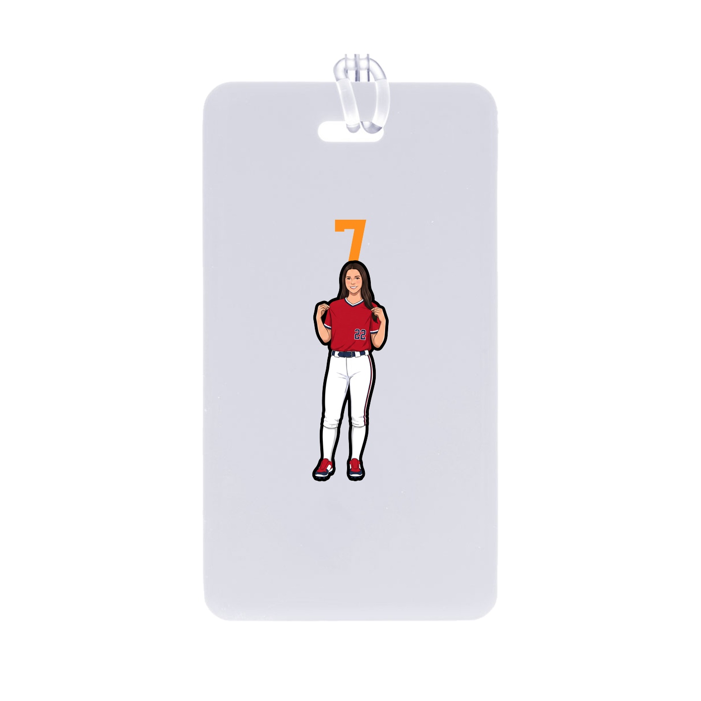 Bag Tag — Number Top in Classic