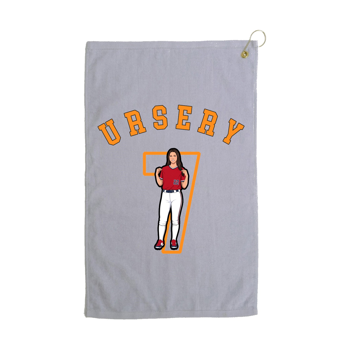 Golf Towel — Shirsey Arch in Grey