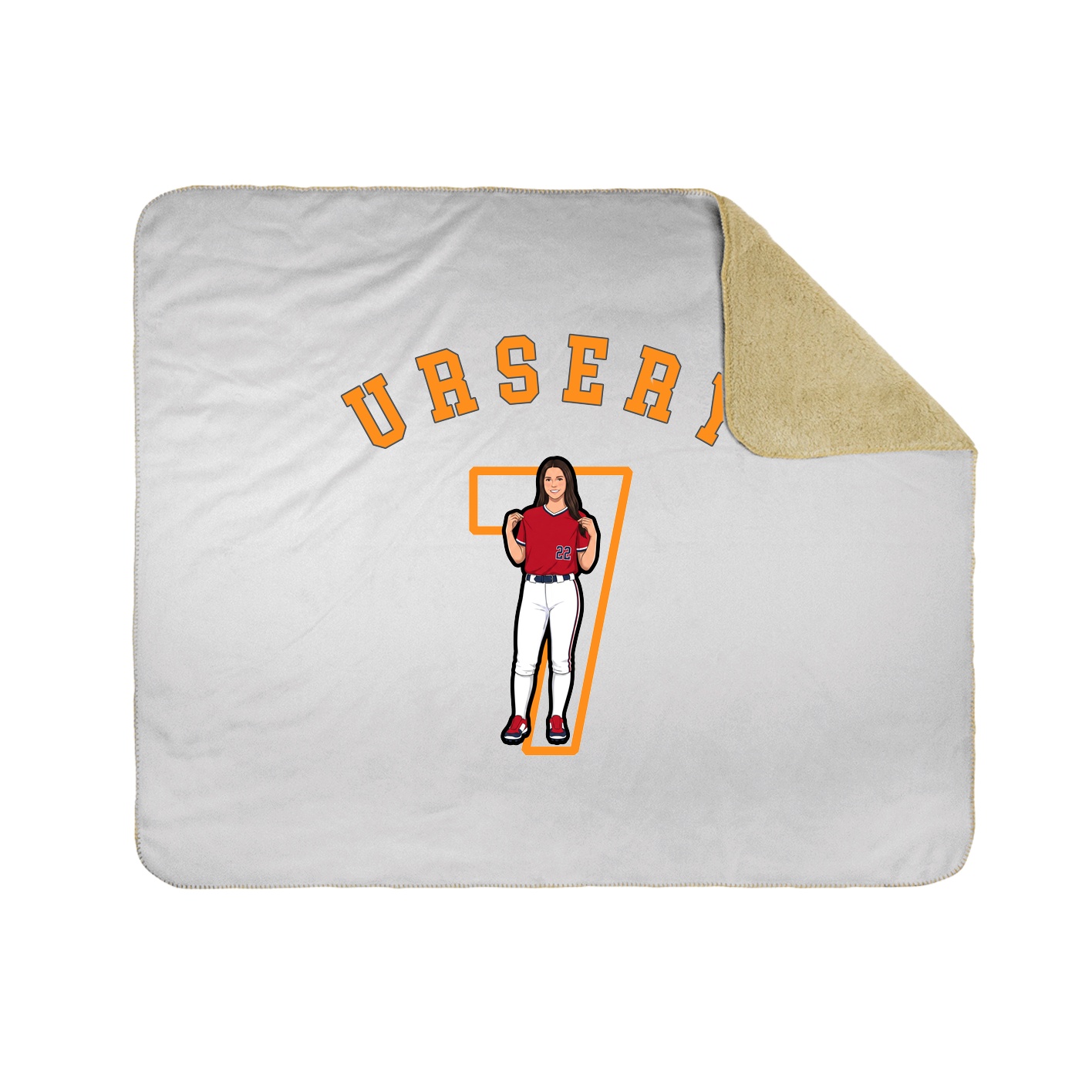 Throw Blanket — Shirsey Arch in White