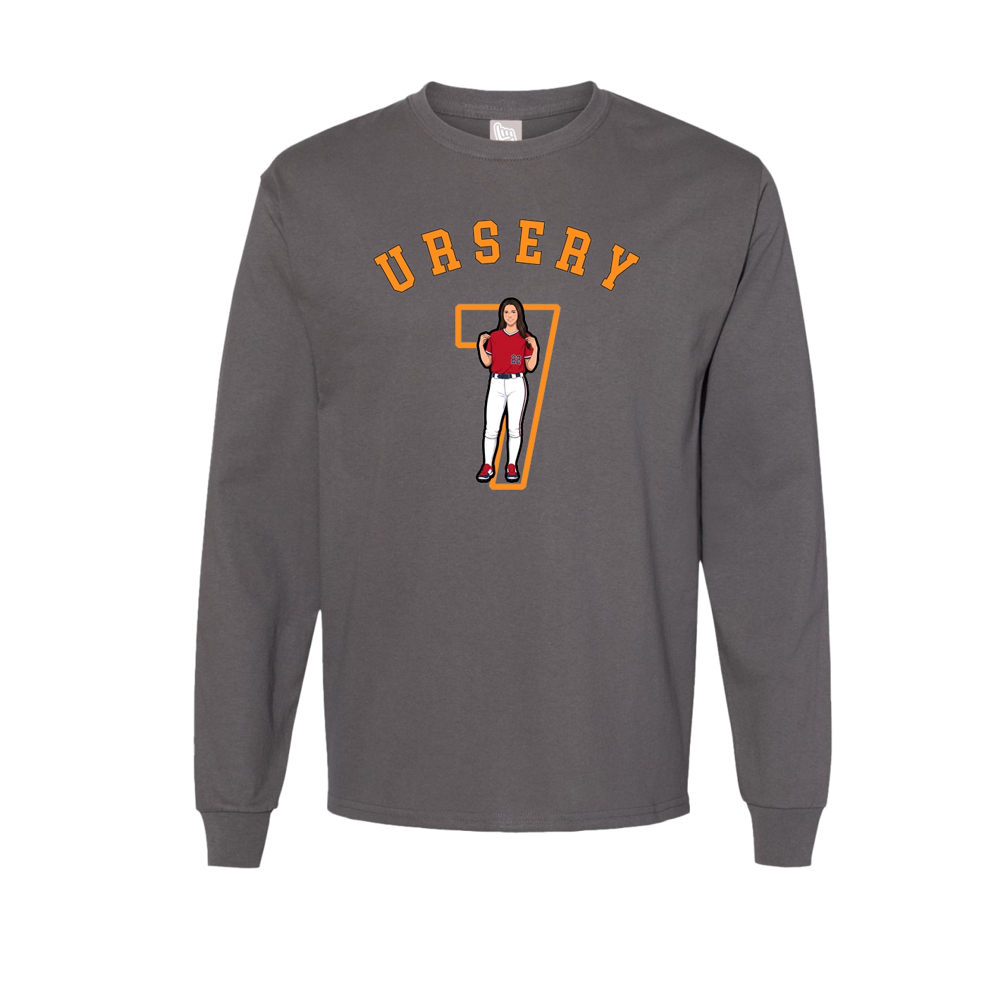 Long Sleeve Tee — Shirsey Arch in Grey