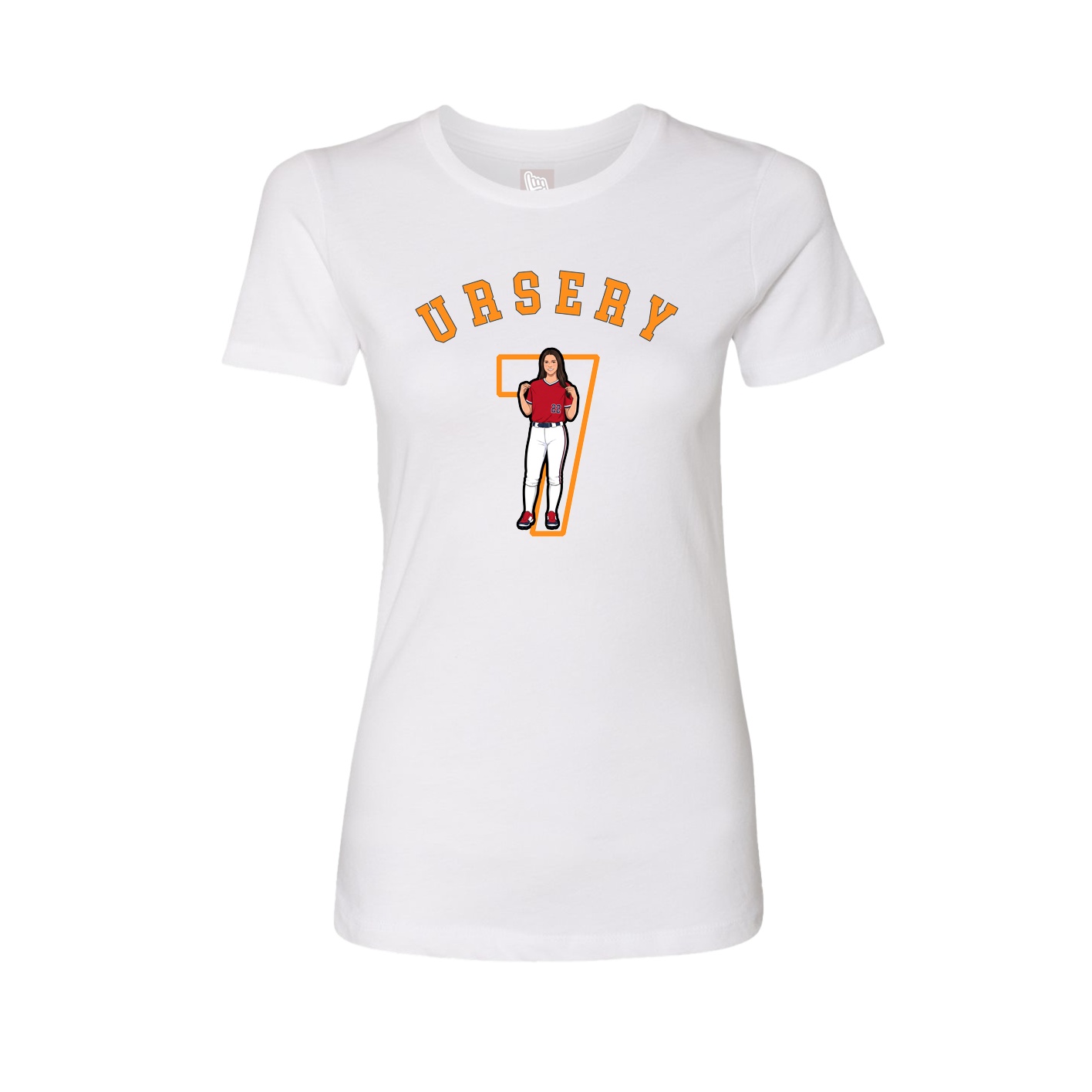Womens Tee — Shirsey Arch in White