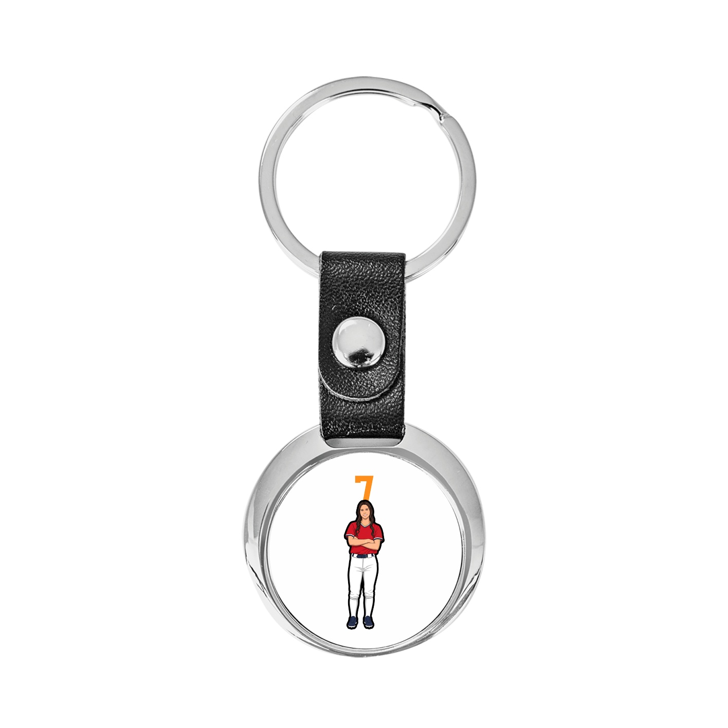 Key Chain — Number Top in Classic