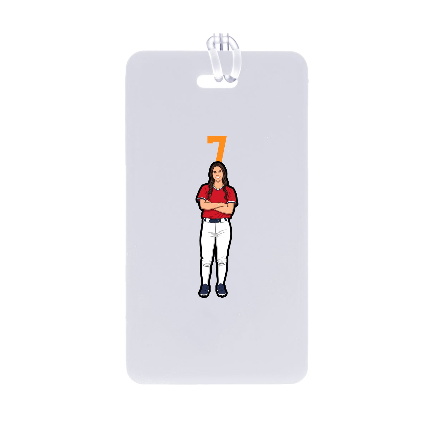 Bag Tag — Number Top in Classic