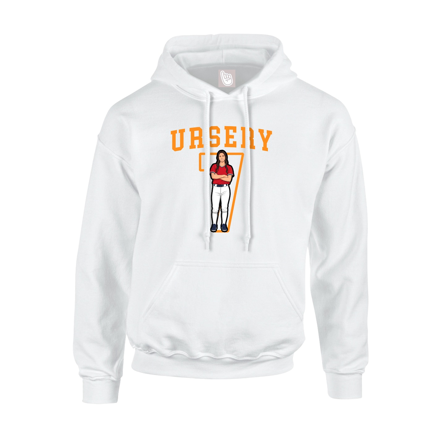 Youth Hoodie — Shirsey in White