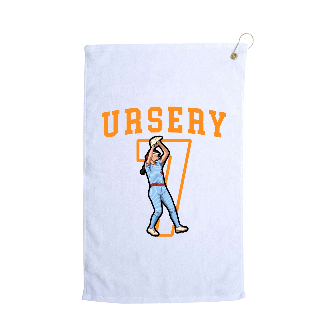 Golf Towel — Shirsey in White