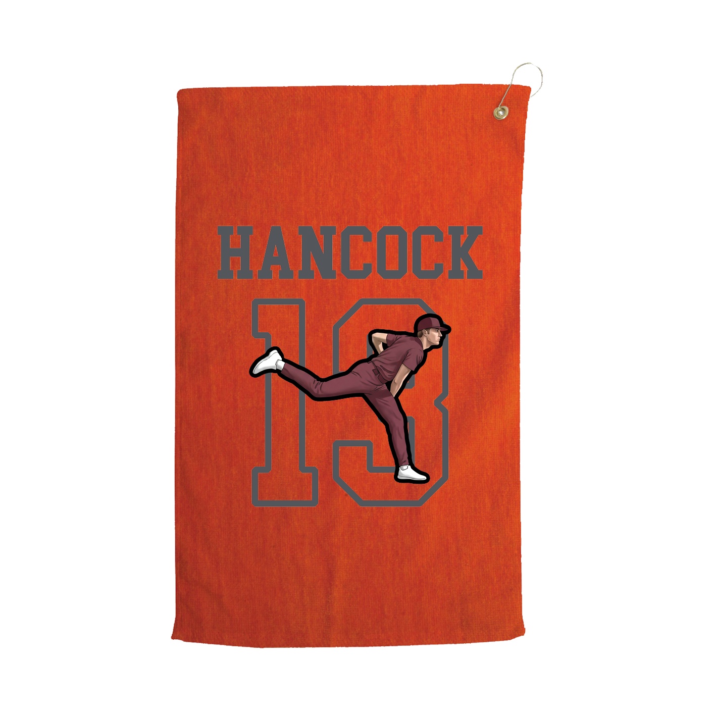 Golf Towel — Shirsey in Orange