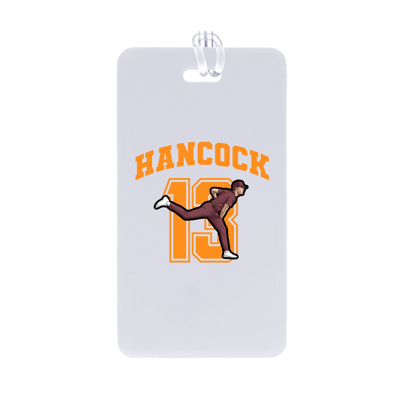 Bag Tag — Number in Classic