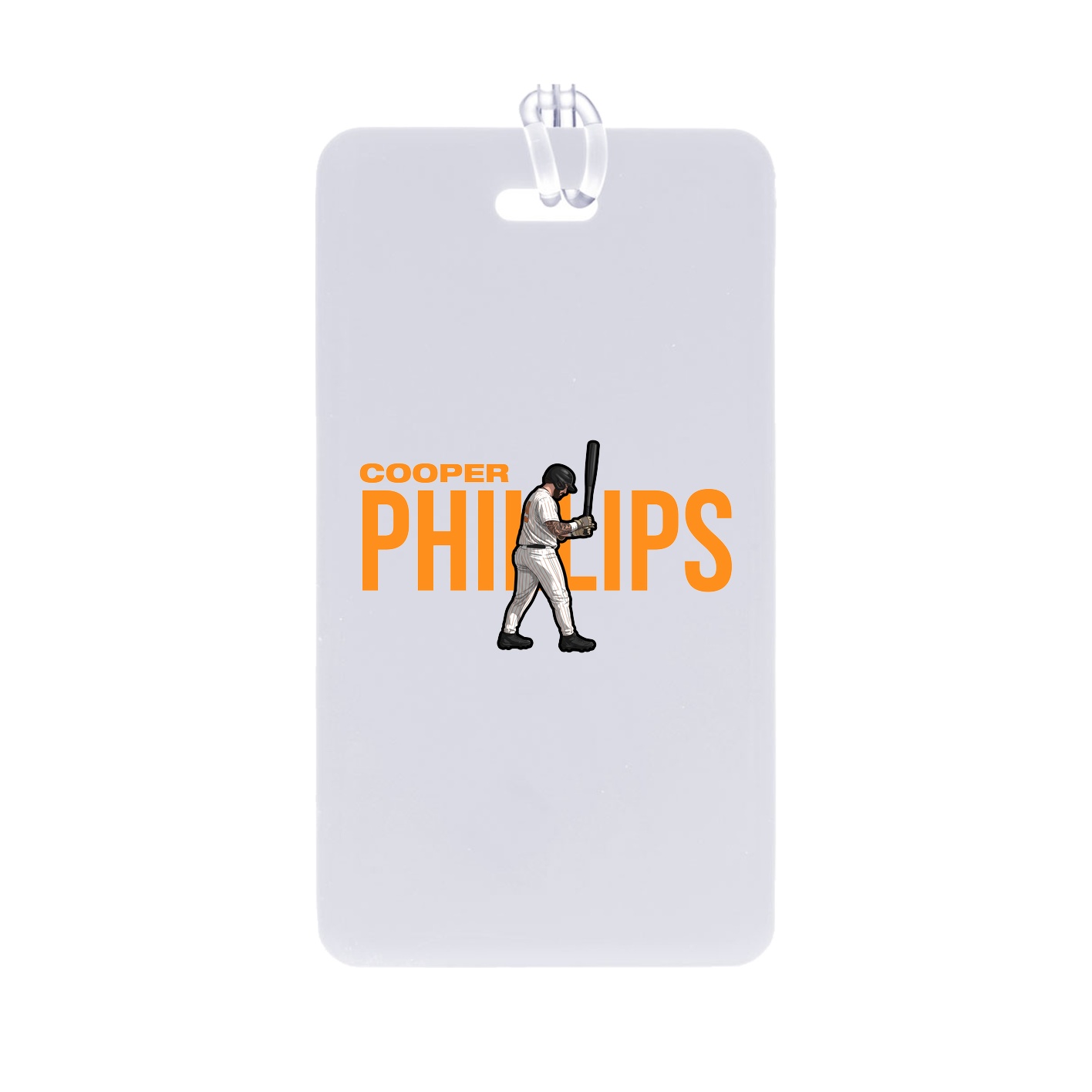 Bag Tag — Player Name in Classic