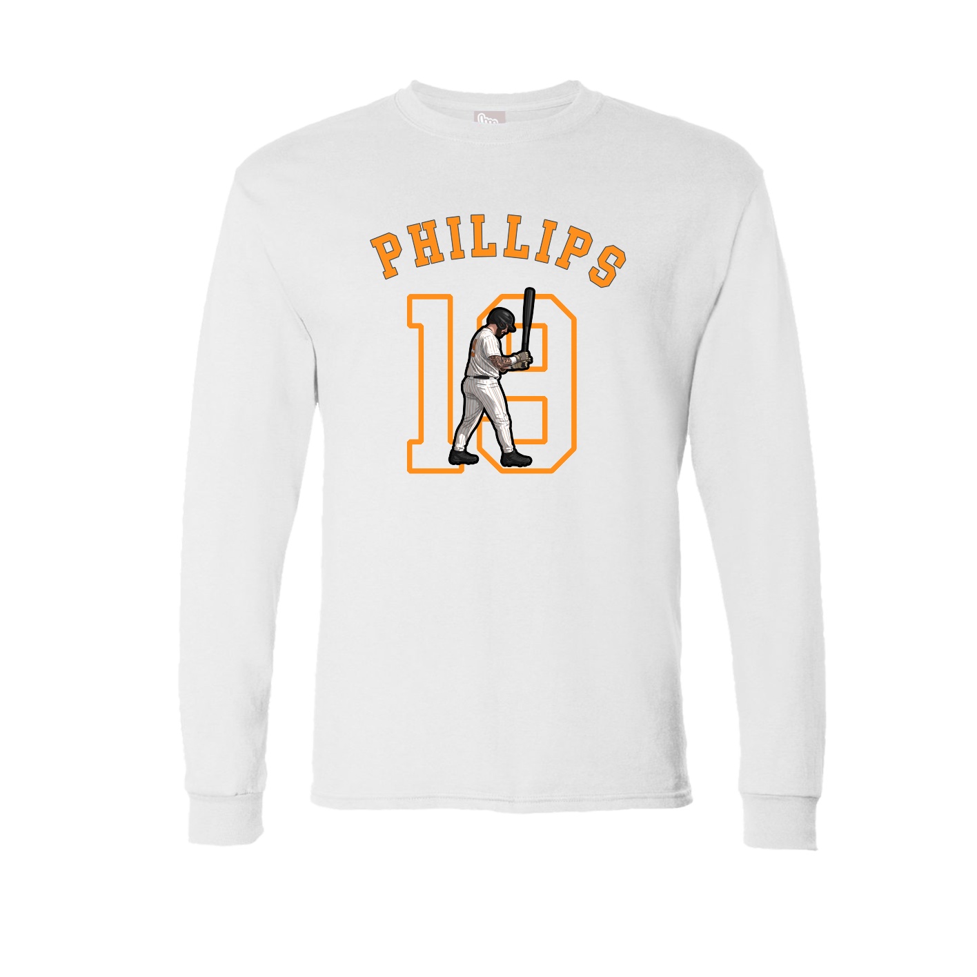 Long Sleeve Tee — Shirsey Arch in White