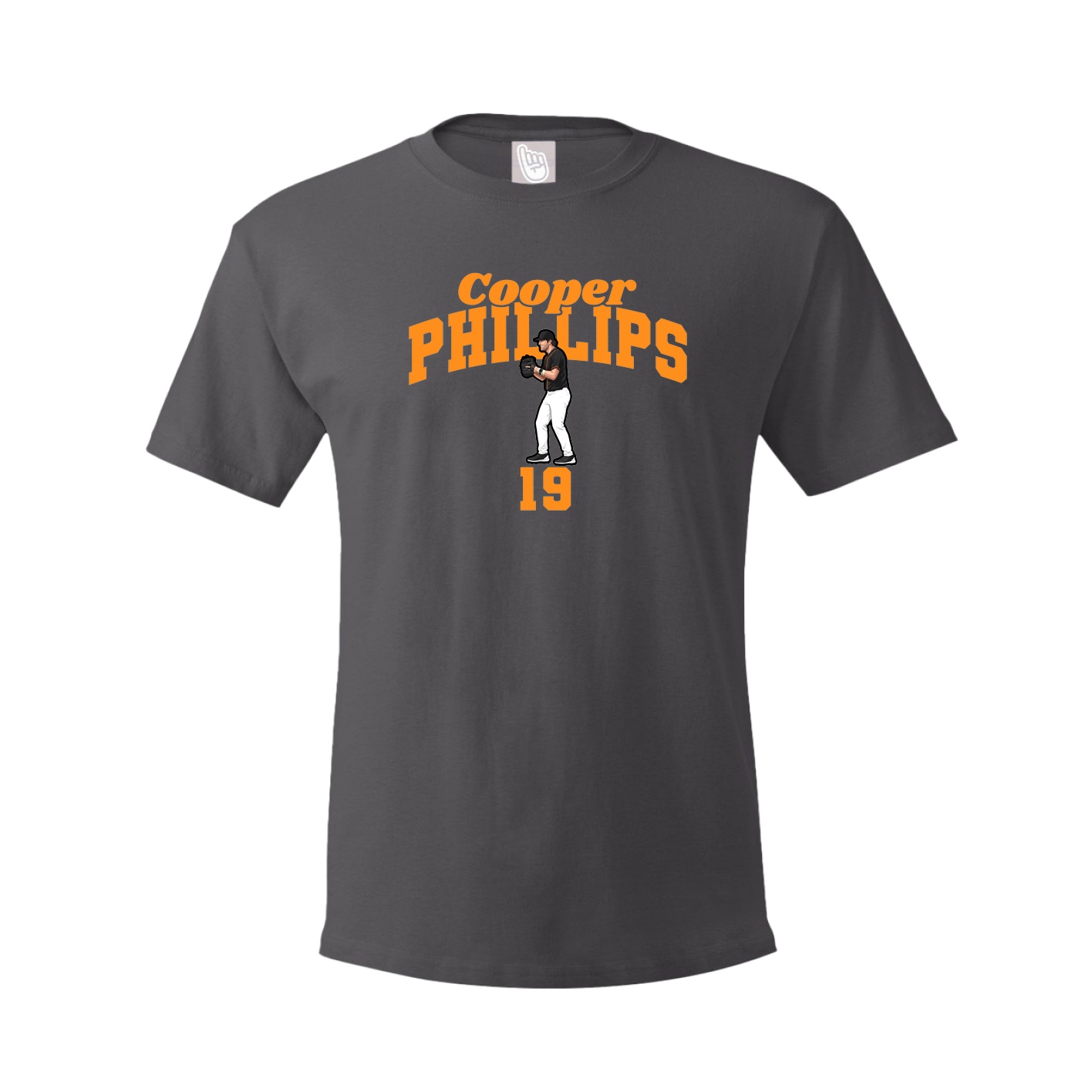 Tee — Signature Arch in Grey