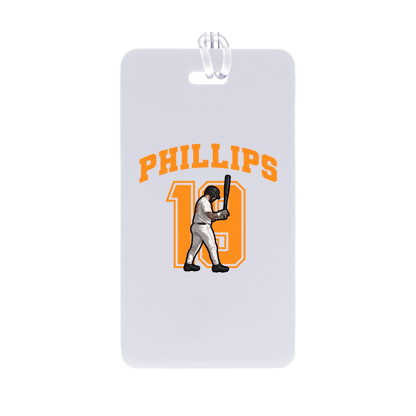 Bag Tag — Number in Classic