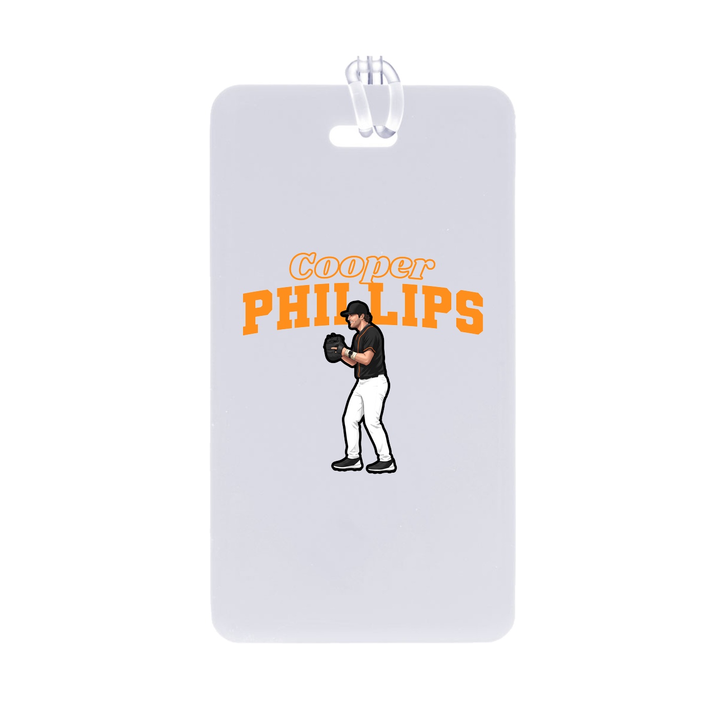 Bag Tag — Name Arch in Classic