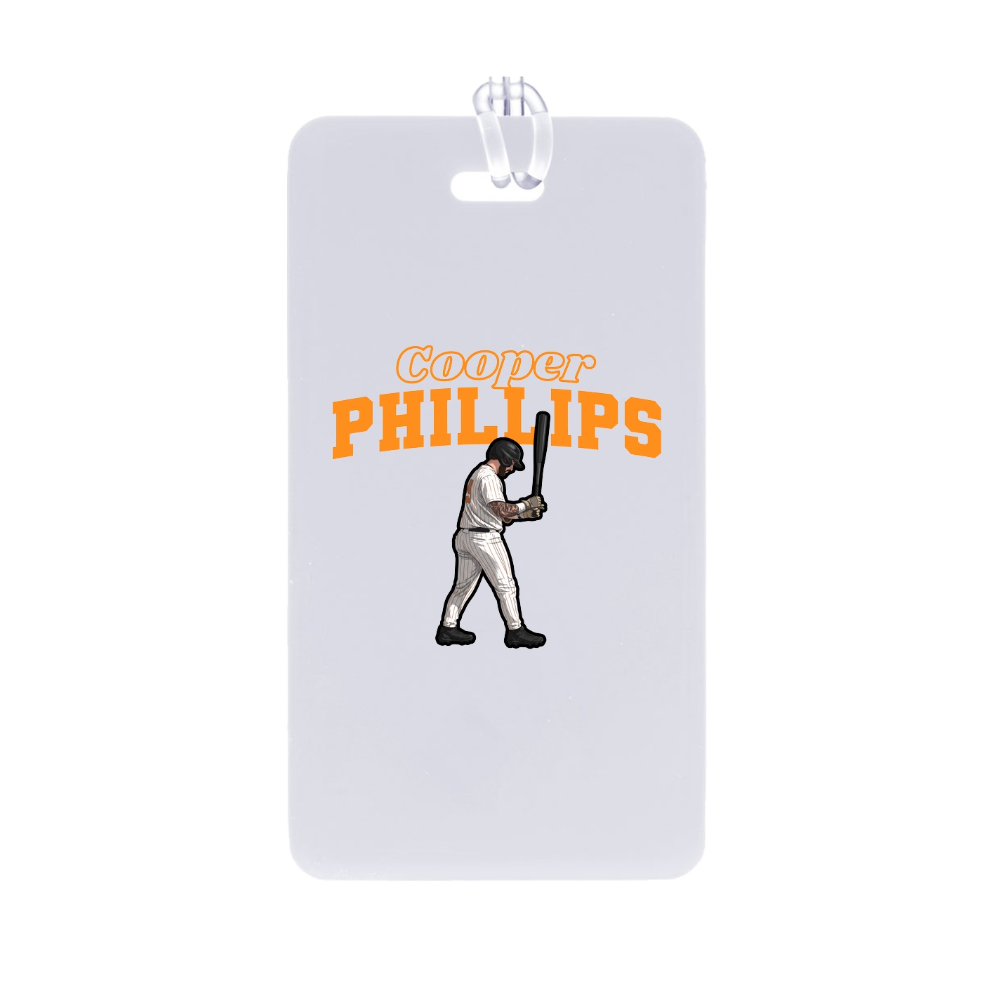 Bag Tag — Name Arch in Classic
