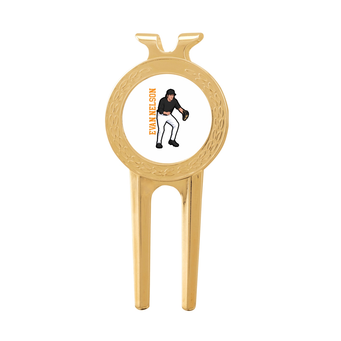 Divot Tool with Ball Marker — Name Vertical in Classic