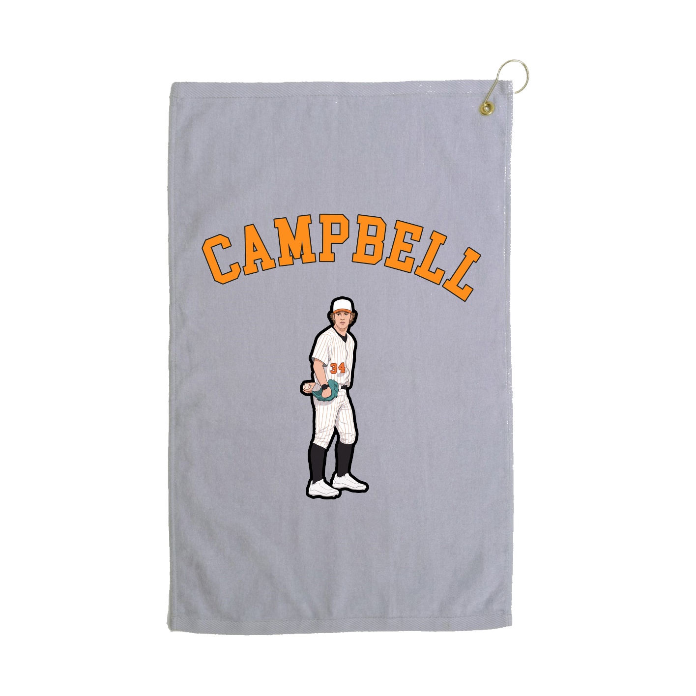 Golf Towel — Shirsey Arch in Grey