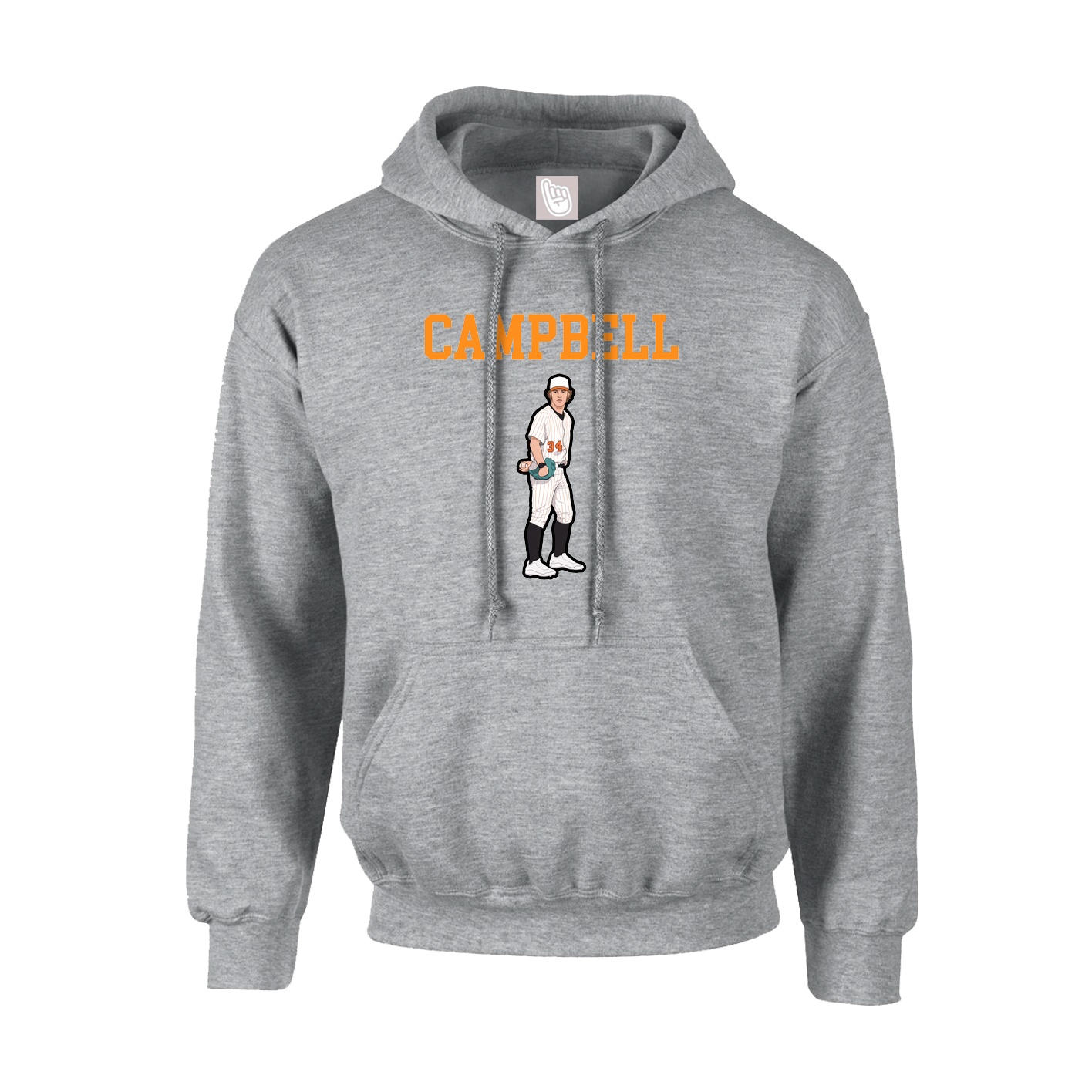 Hoodie — Shirsey in Grey