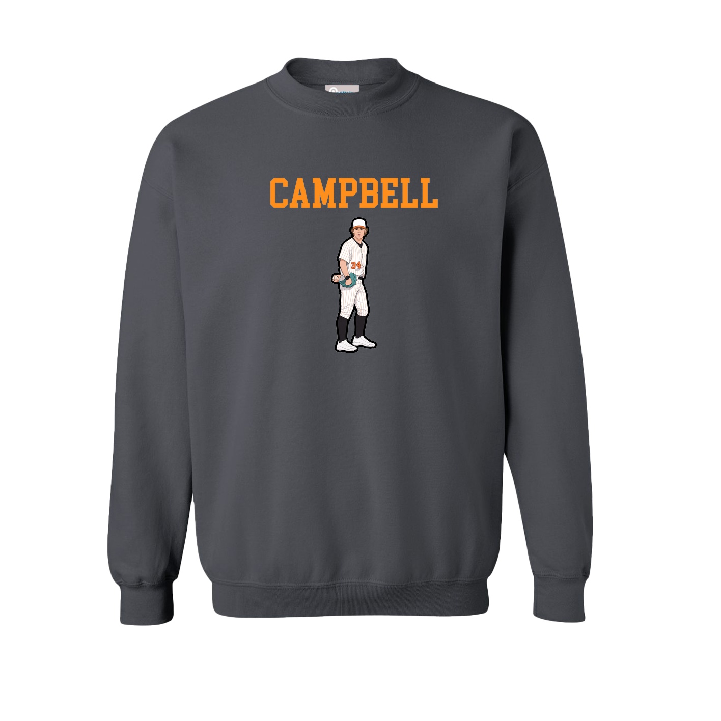 Fleece Crew — Shirsey in Grey