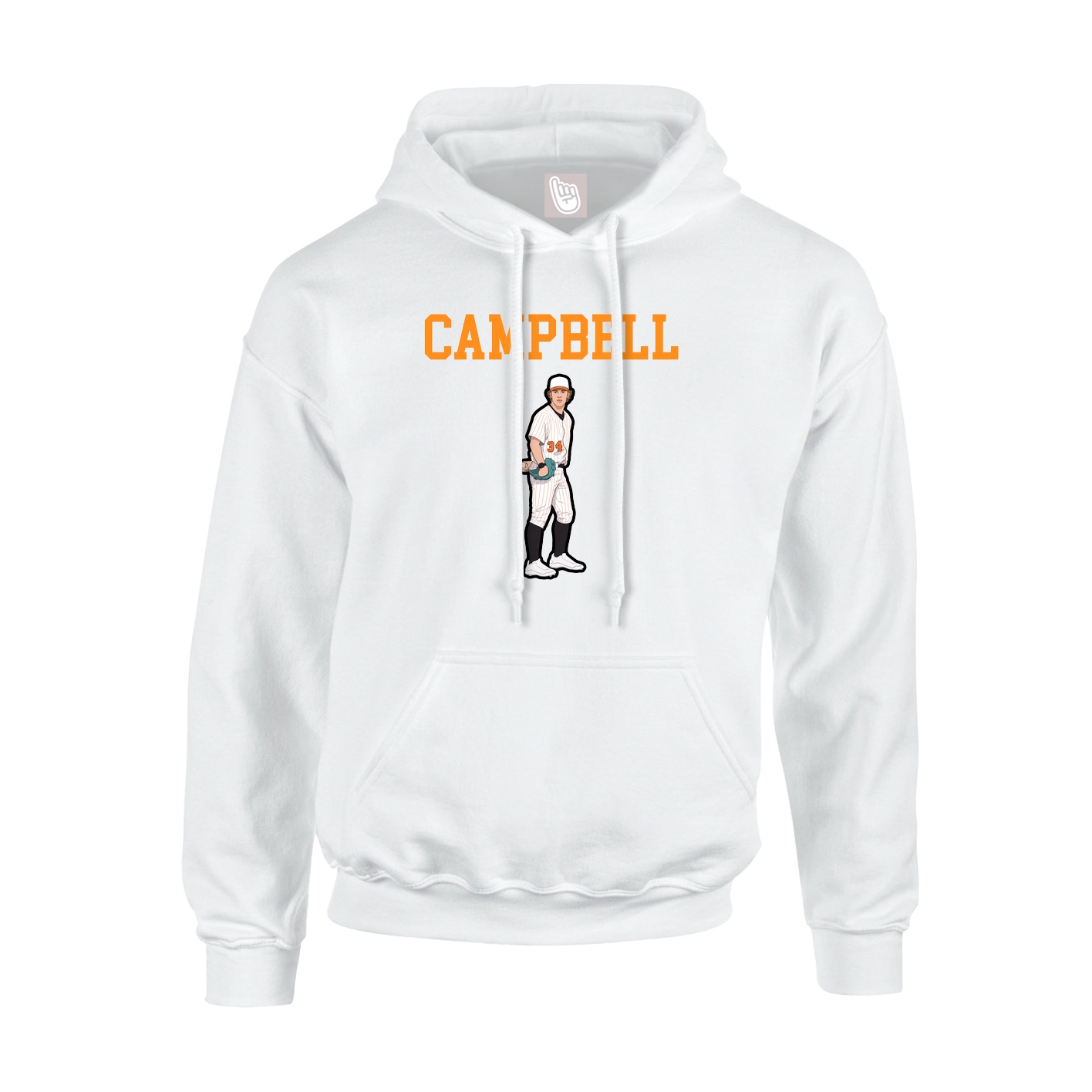 Youth Hoodie — Shirsey in White