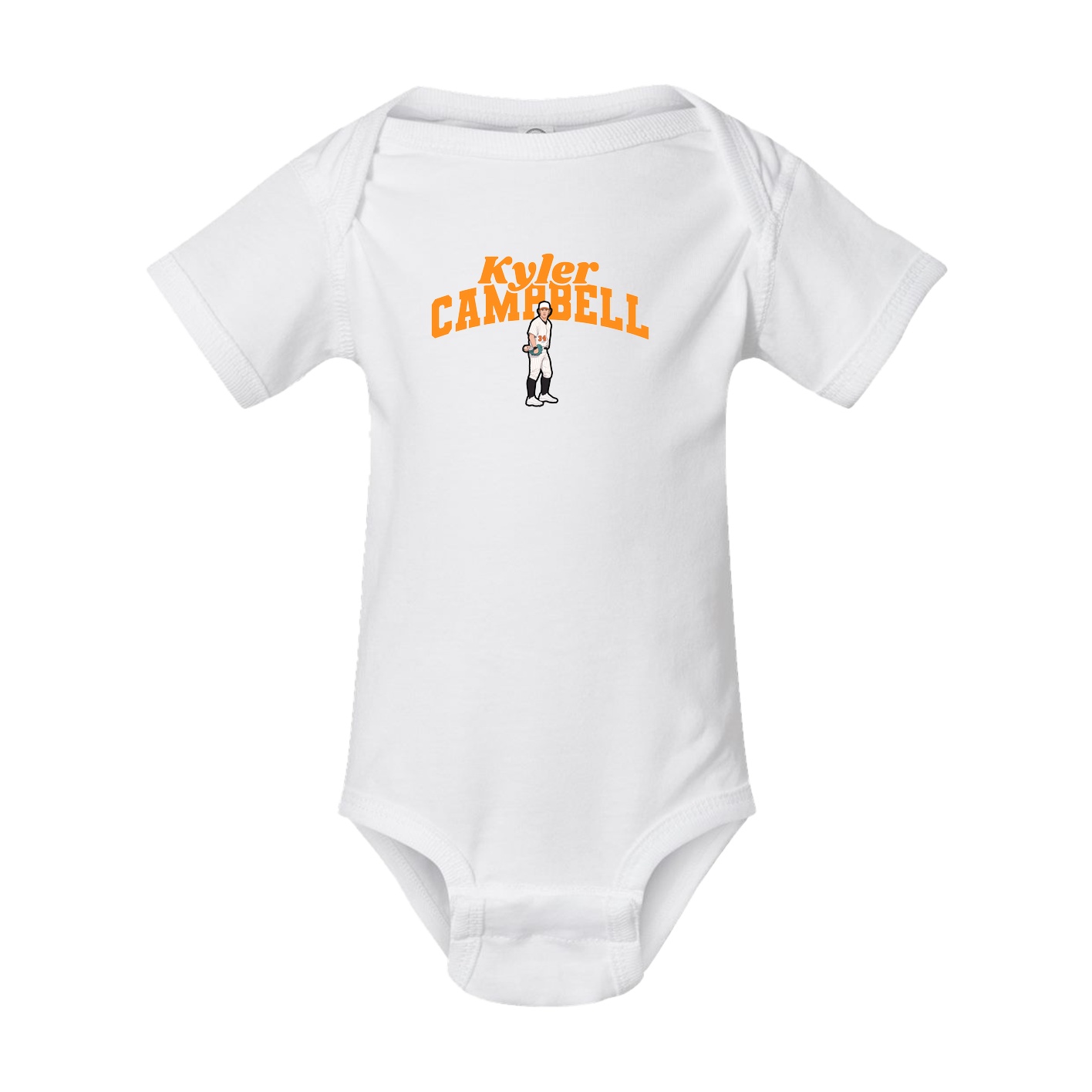 Baby Onesie — Signature Arch in White
