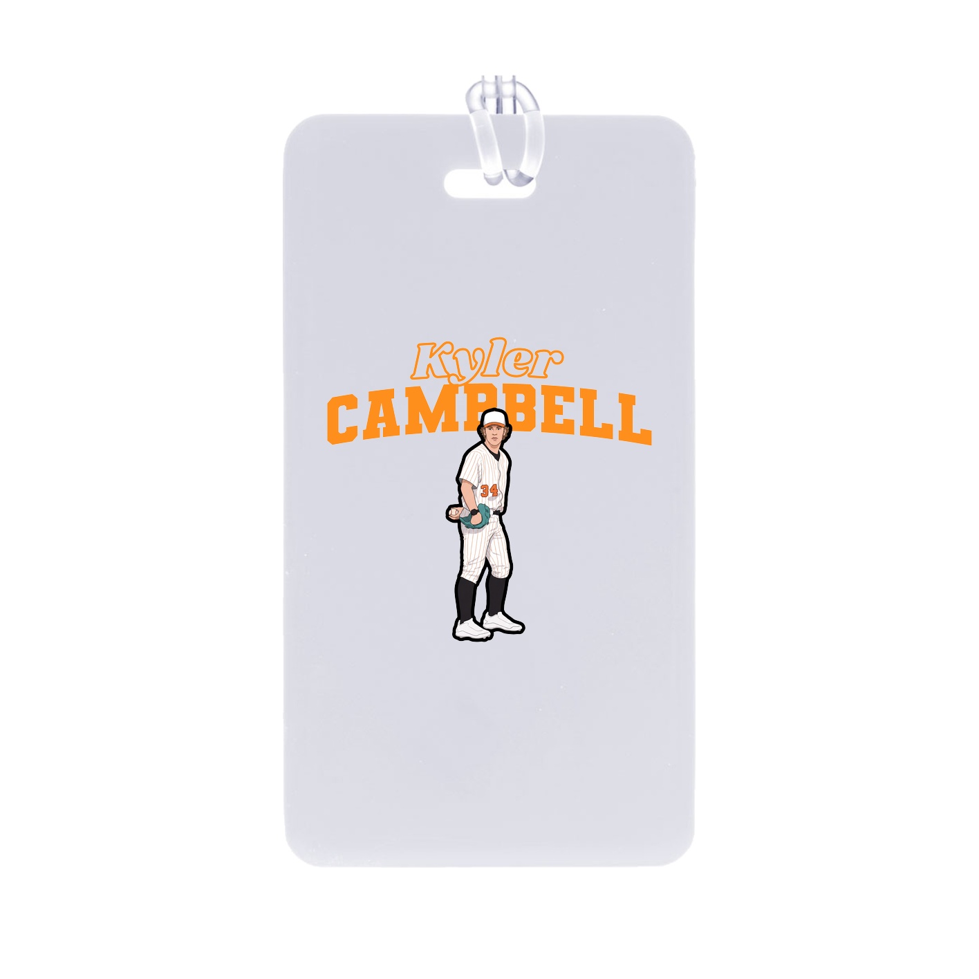 Bag Tag — Name Arch in Classic