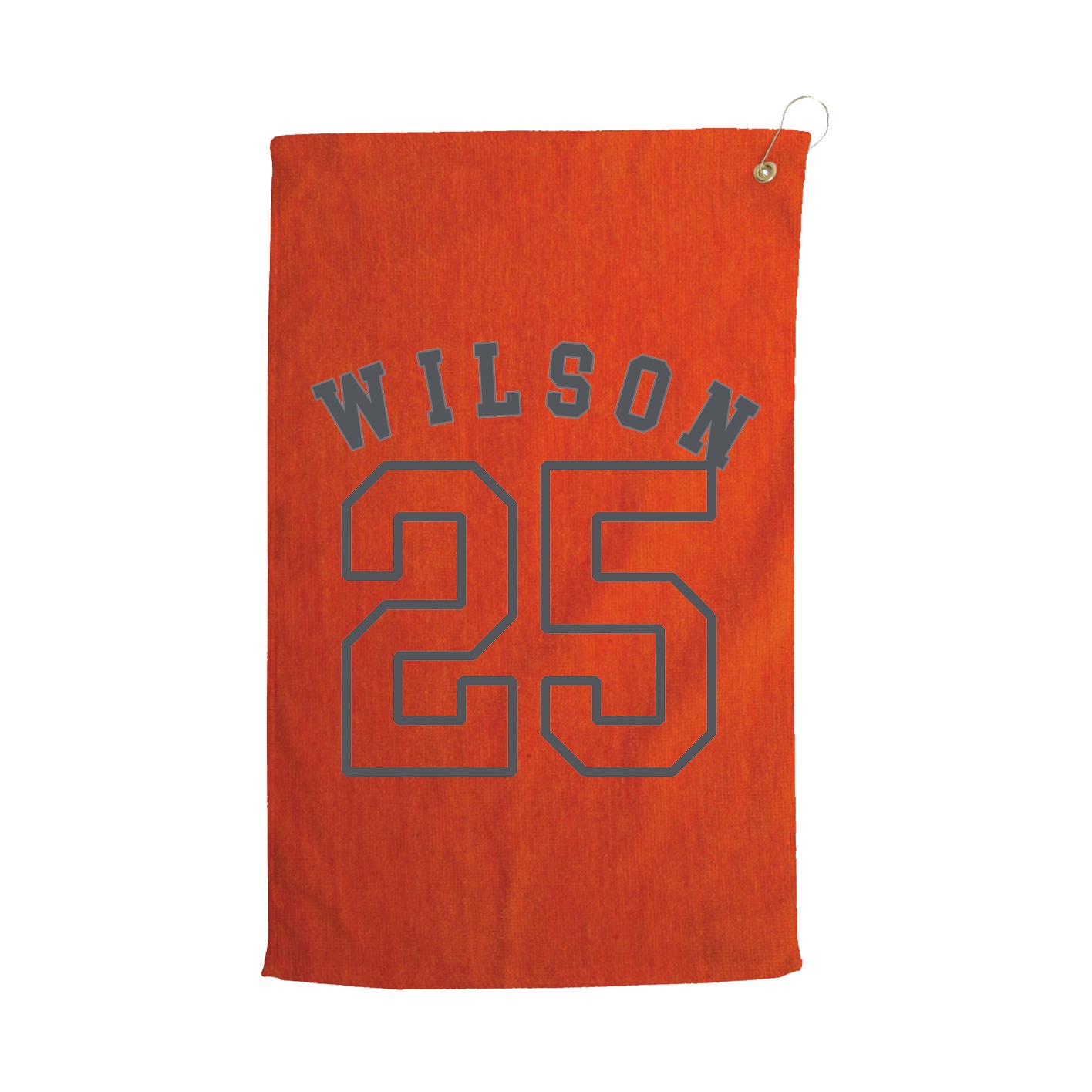 Golf Towel — Shirsey Arch in Orange