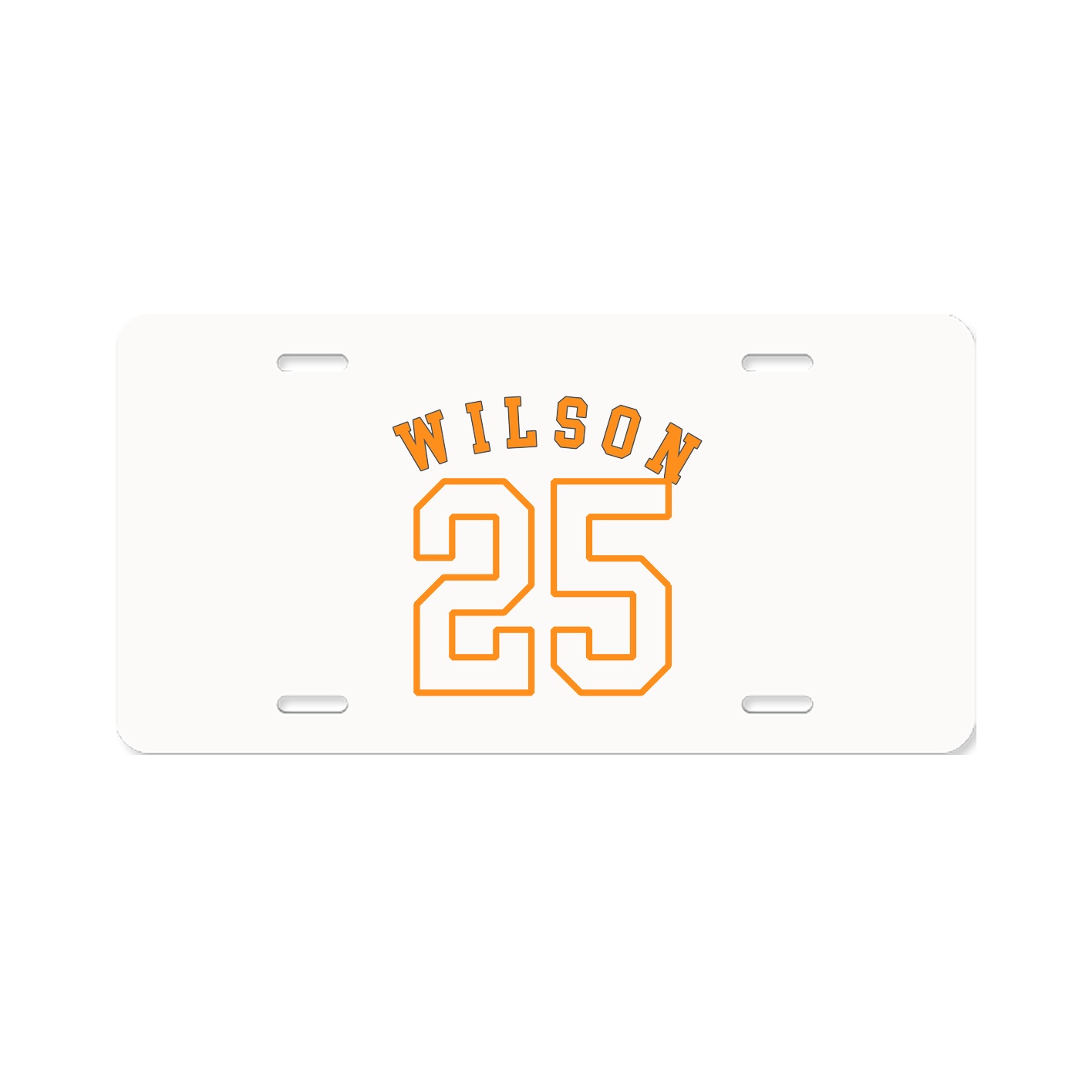 License Plate — Shirsey Arch in Classic