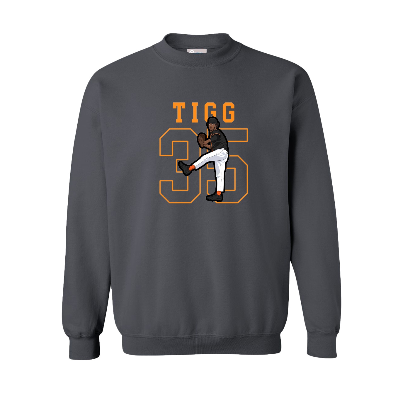 Fleece Crew — Shirsey in Grey