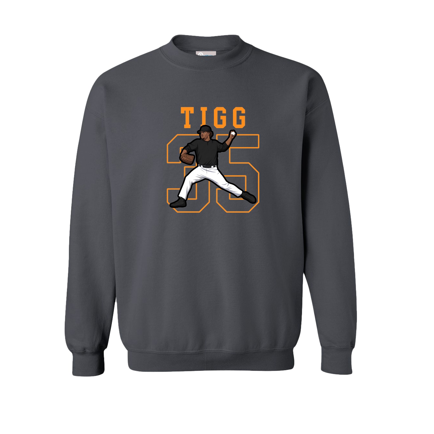 Fleece Crew — Shirsey in Grey