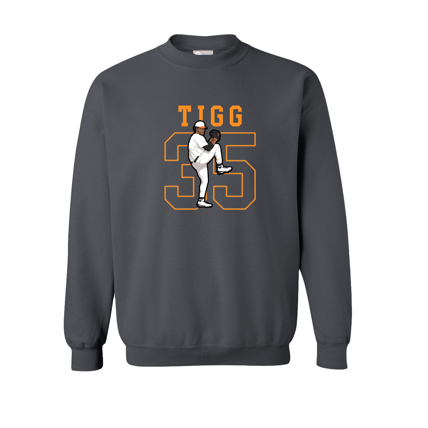 Fleece Crew — Shirsey in Grey