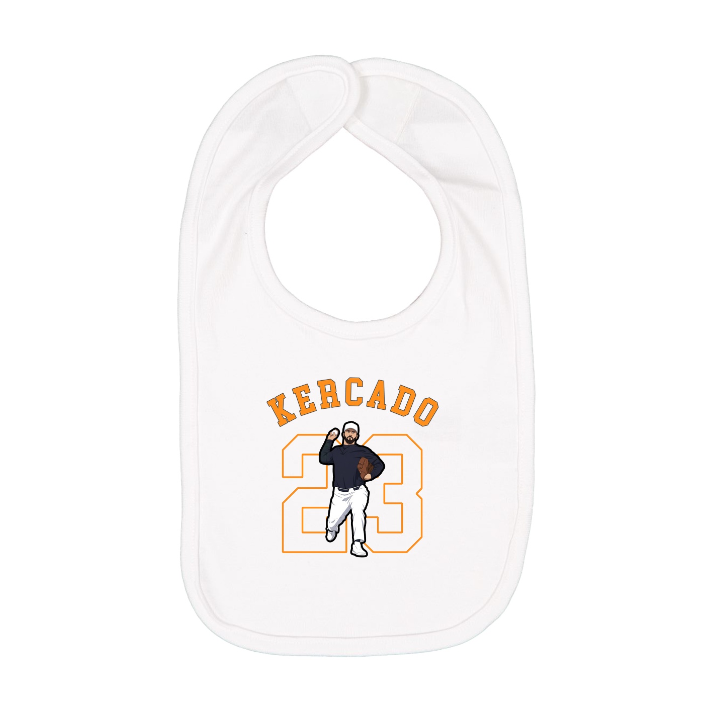 Infant Bib — Classic in White