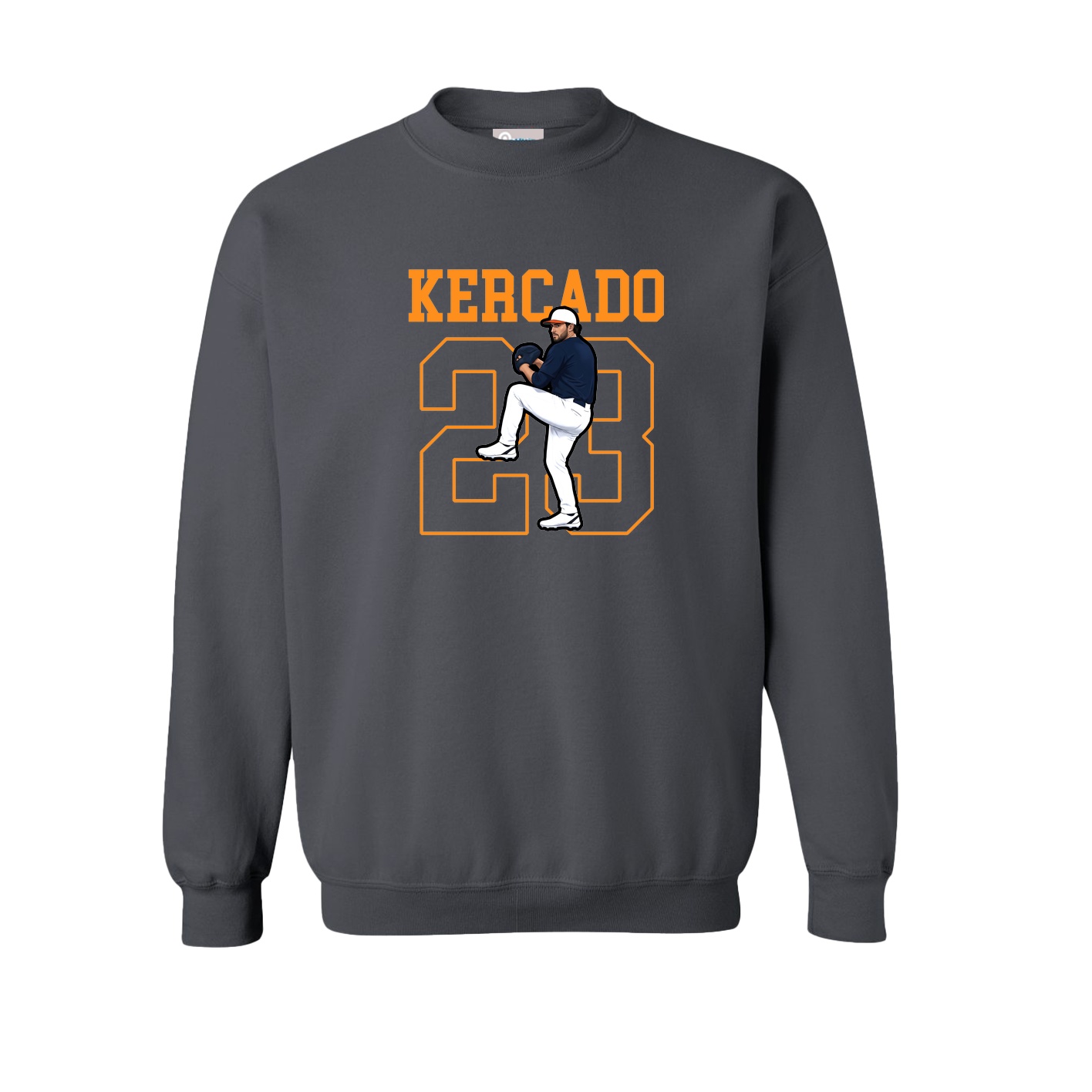 Fleece Crew — Shirsey in Grey