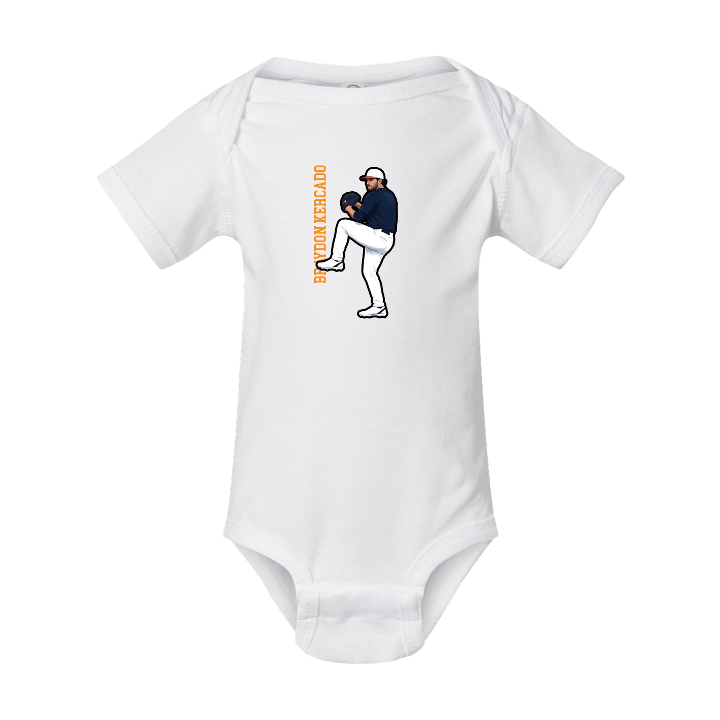 Baby Onesie — Classic in White