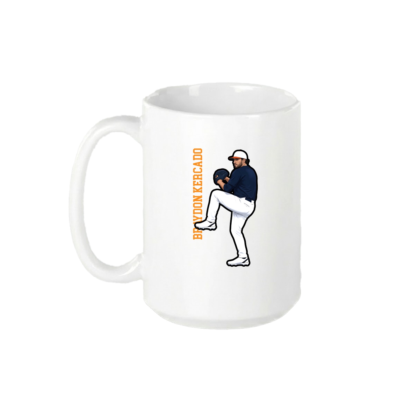 15oz Coffee Mug — Classic in White