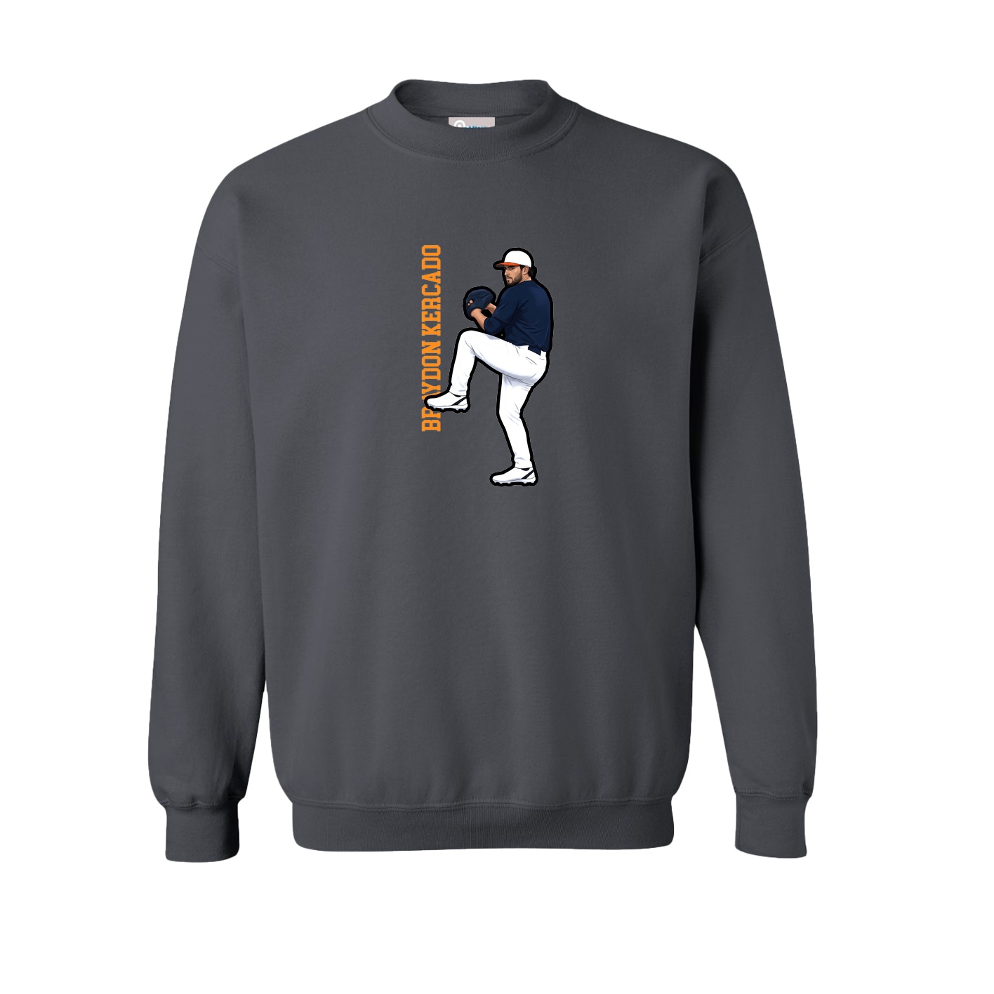 Fleece Crew — Classic in Grey
