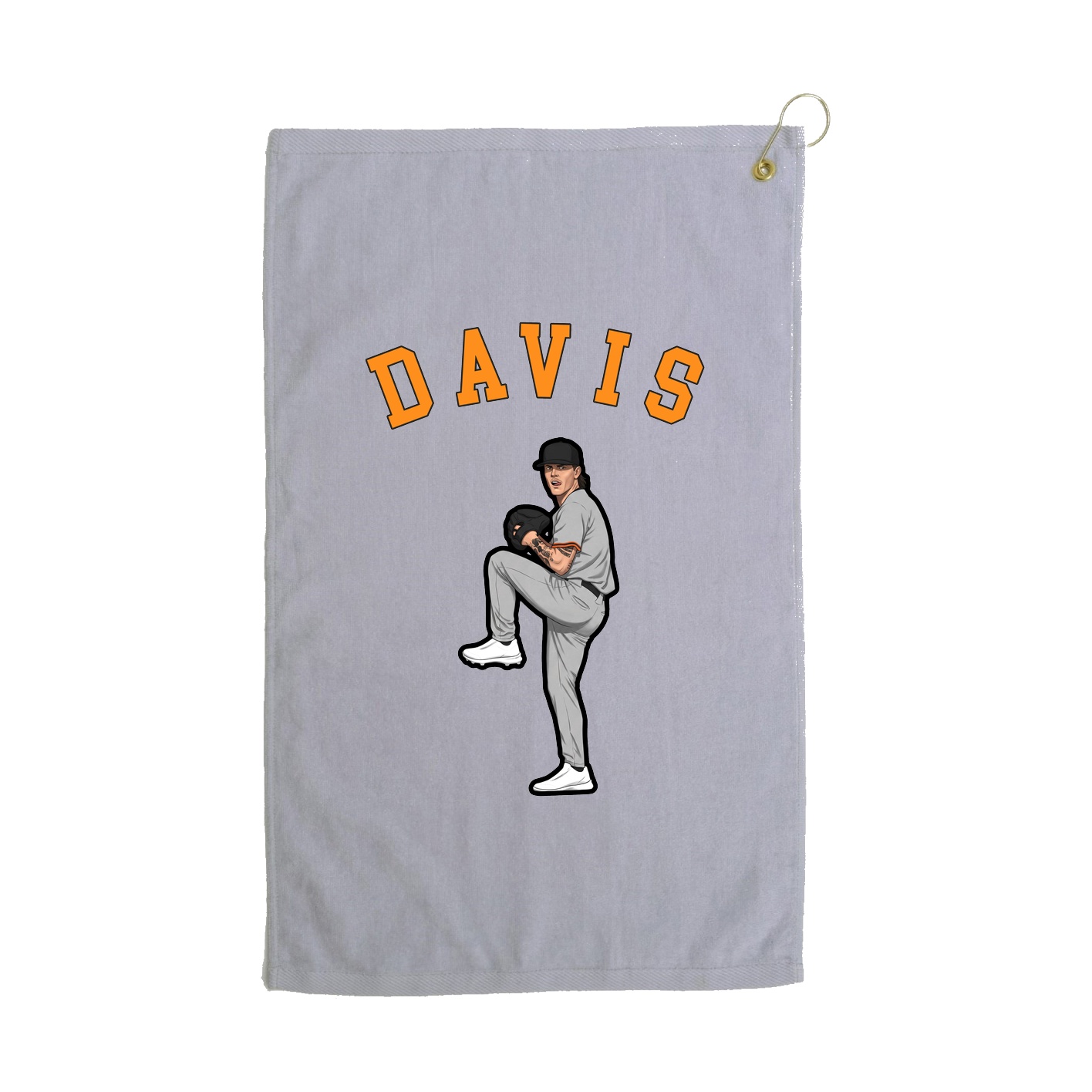Golf Towel — Shirsey Arch in Grey